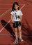 Dievčenské biele tričko TEAM MASHMNIE - Veľkosť: 140/146